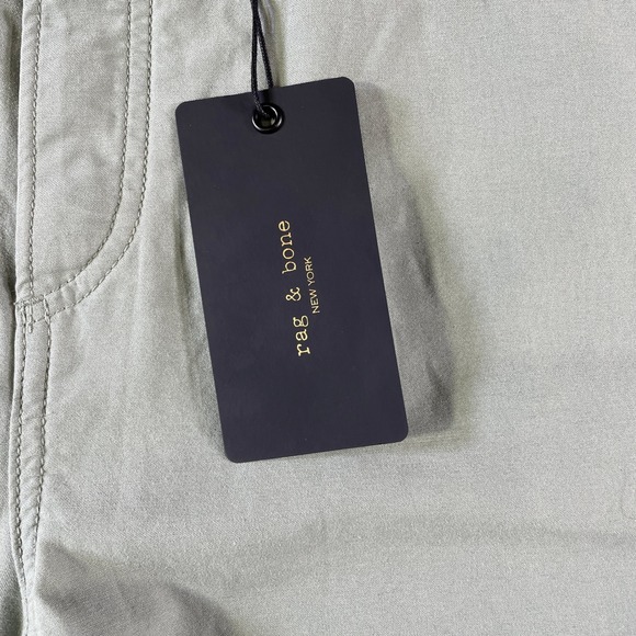 Rag Bone Engineered Jogger Pants Womens 33 Green Boho Festival Preppy Summer - Picture 3 of 12